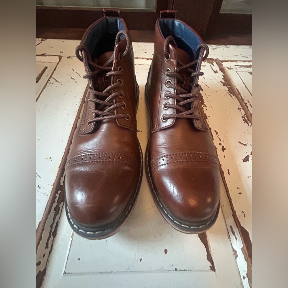 Kohl's Rich Brown Men's Leather Boots 10.5